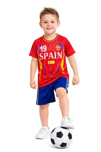 Fussball fan set spanien - fussball,
