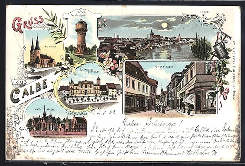 Mondschein lithographie calbe - mondschein-lithographie,