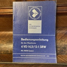 BEDIENUNGSANLEITUNG DDR-Dieselmotor VEB IFA Motorenwerke Nordhausen 1978 # 45
