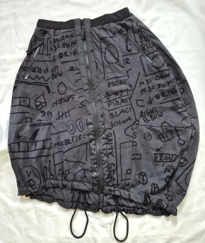 Rundholz rock jerseyrock - bl,
