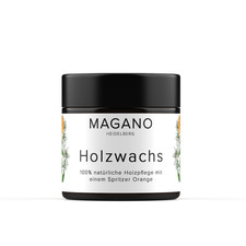 MAGANO - Holzwachs - 100% natürliche Holzpflege ohne Lösungsmittel mit Orangenöl