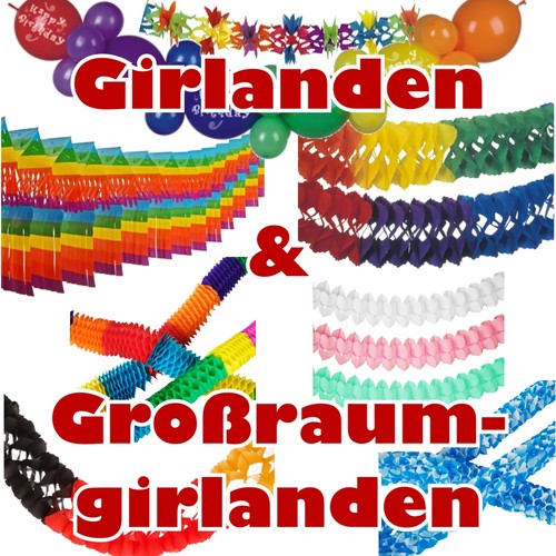 Girlanden großraumgirlanden - girlanden,
