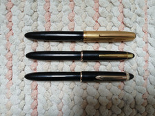 3 x Kolbenfüller. LUXOR &