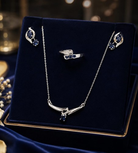 Schmuckset weißgold 750 - schmuckset,