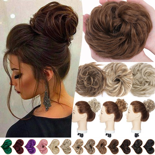 Dick messy bun hair - messy, extension