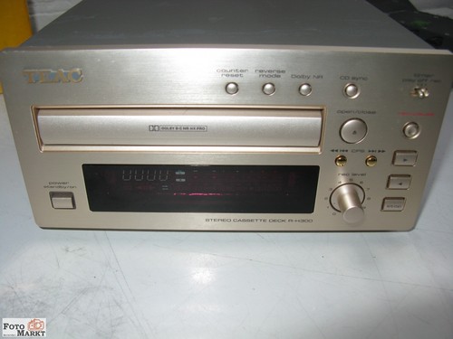 Teac stereo cassette deck - teac,