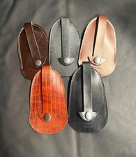 Farbiges echt leder glocke - farbiges,