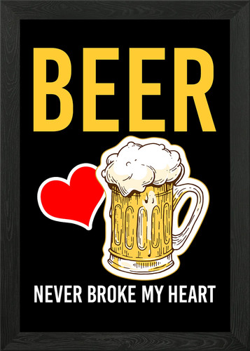Bierliebhaber wandbild deko - wandbild,