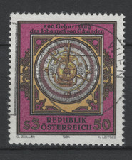 Briefmarke Österreich MiNr. 1794 Astrolabium „Imsser Uhr“  gestempelt