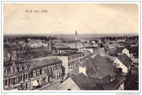 Vietz ostbahn 1912 - ak,