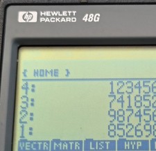 HP48G 32K RAM Taschenrechner