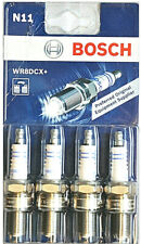 Bosch Original Zündkerzen Auto 4 Stück N11 WR8DCX+