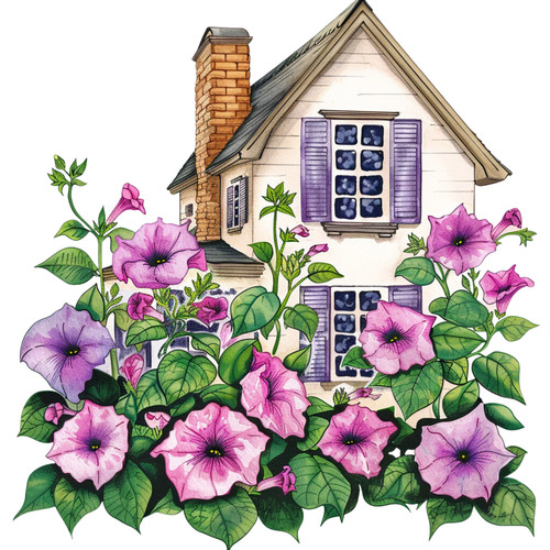 Wandtattoo aufkleber blumen - wandtattoo,