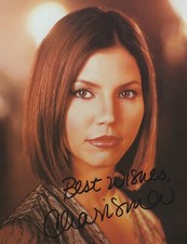 Druck signiertes Autogramm von Charisma Carpenter