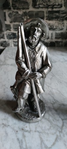 Zinnfigur bauer mit - /,