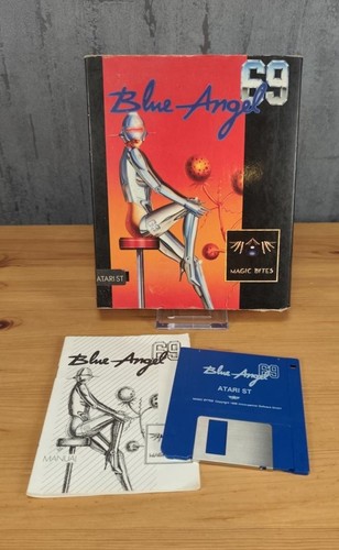 Blue angel atari st - blue,