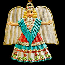 alter Christbaumschmuck Engel