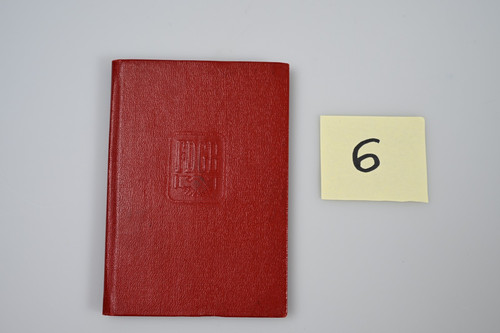 Ddr fdgb mitgliedsbuch mit - mitgliedsbuch,
