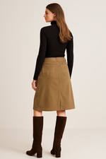 GANT Damen DESIGNER Rock KLEID JEANS stilvoll & zeitlos BOHO EDEL L 42