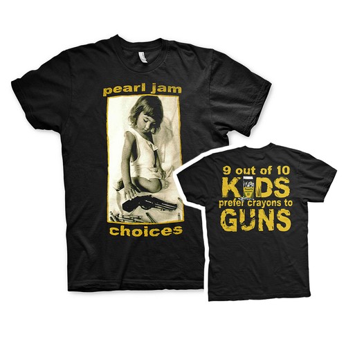 Pearl jam shirt choices rock - t-shirt,