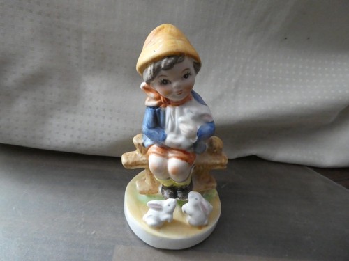 Porzellan figur junge - porzellan,