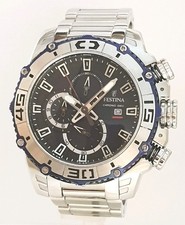 FESTINA F16599 TOUR CHRONO 1/10 Sek. 48MM,DATE,  SERVICE NEU, TOPZUSTAND 