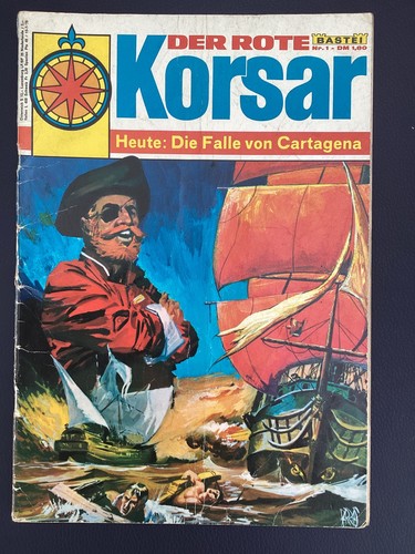 Bastei comic der rote korsar - comic,