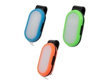 LED-Sicherheitslicht mit Klemmbügel-Verschluss, 3 Leuchtmodi