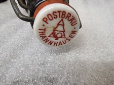 Antike bügelflasche postbräu - bügelflasche,