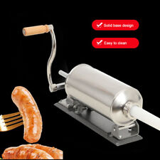 Manuelle Wurstfüller 3L Wurstfüllmaschine Wurstspritze Wurstpresse aus Edelstahl