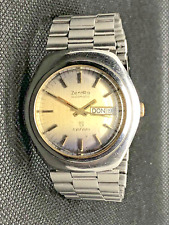 Zentra Safari ETA Vintage Uhr Jumbo Automatic Stainless Steel