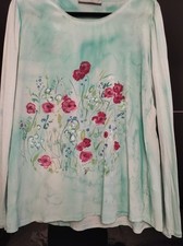 Extravagantes Seidenshirt, Gr