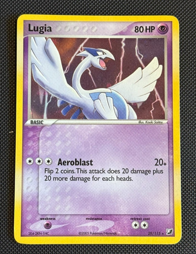 Pokémon karte lugia holo ex - lugia,
