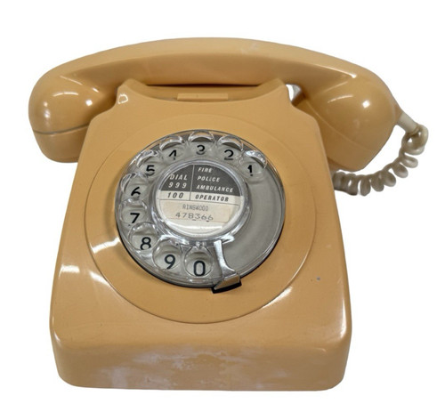 Vintage wählscheibentelefon - vintage,