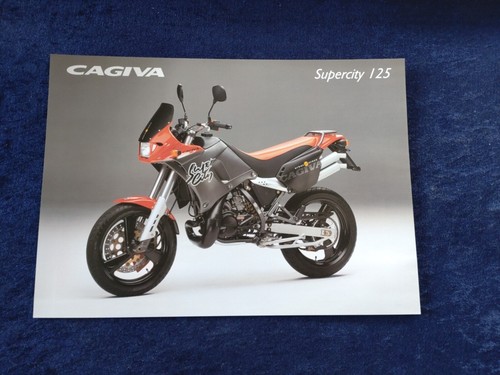 Cagiva supercity 125 prospekt - cagiva,
