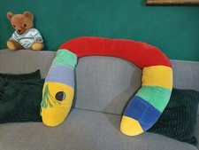 Tommschi Kissen Siggi Seehund Seitenschläferkissen Stillkissen Raupe Kinder 