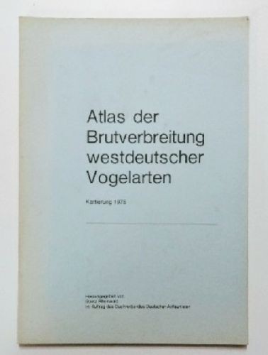 Atlas der brutverbreitung - der,