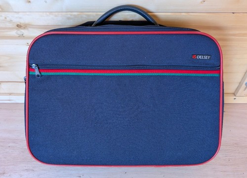 Vintage delsey navy reise - vintage, reise-