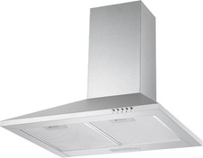 60 cm Edelstahl Kamin