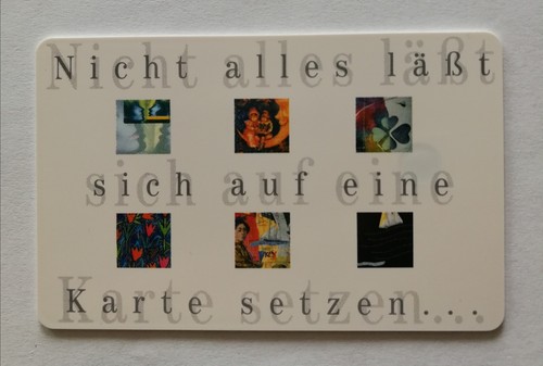 Telefonkarte 96 12 - p,