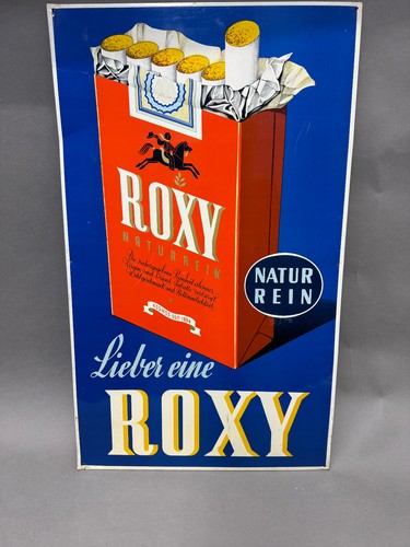 Altes blechschild roxy - blechschild,