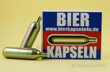50 x Bierkapseln Co2 16g Patronen für Biermaxx, Bierzapfanlage, Bikekapseln