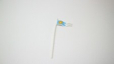 playmobil flag + pole bandera