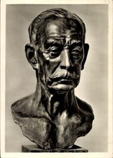 Ak Generalfeldmarschall Alfred von Schlieffen, Büste von Fritsch... - 10943283