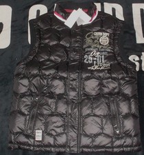 CAMP DAVID Daunen Weste Neu