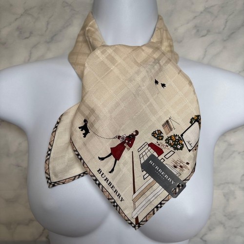 Burberry seidenmischung schal - seidenmischung,