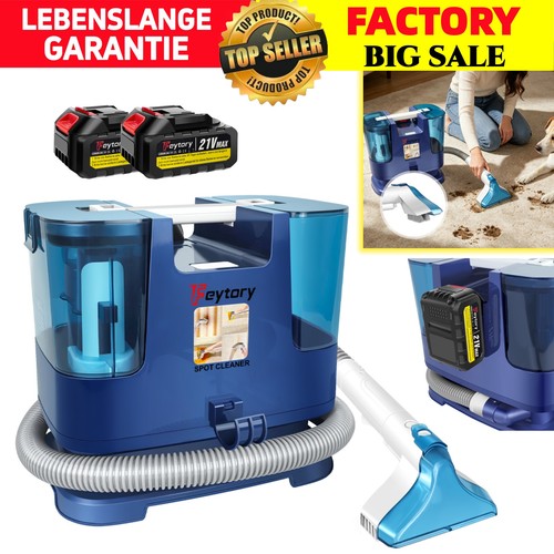 Akku tragbar waschsauger - 2x,