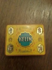 alte Blechdose Kelim Orient Zigaretten 20 Stück Cigaretten Orient Gold Rhenania