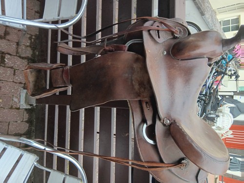 Western show sattel braun in - show, sattel,