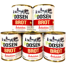 Neue Bio Dosen Brot Vegan & Natursauerteig -  6-10 x 400g Wählen Sie Ihre Sorte!